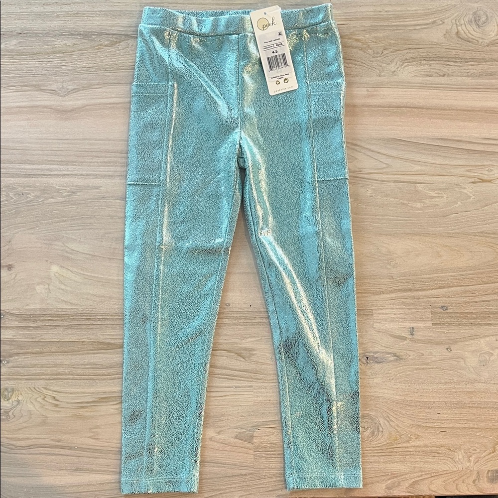 Peek Sparkling Aqua Leggings